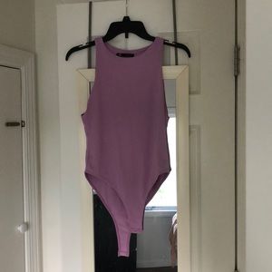 ZARA Purple body suit